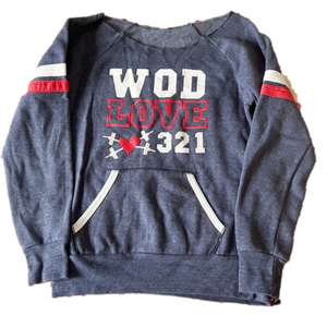 Wod Love Varsity Sweatshirt